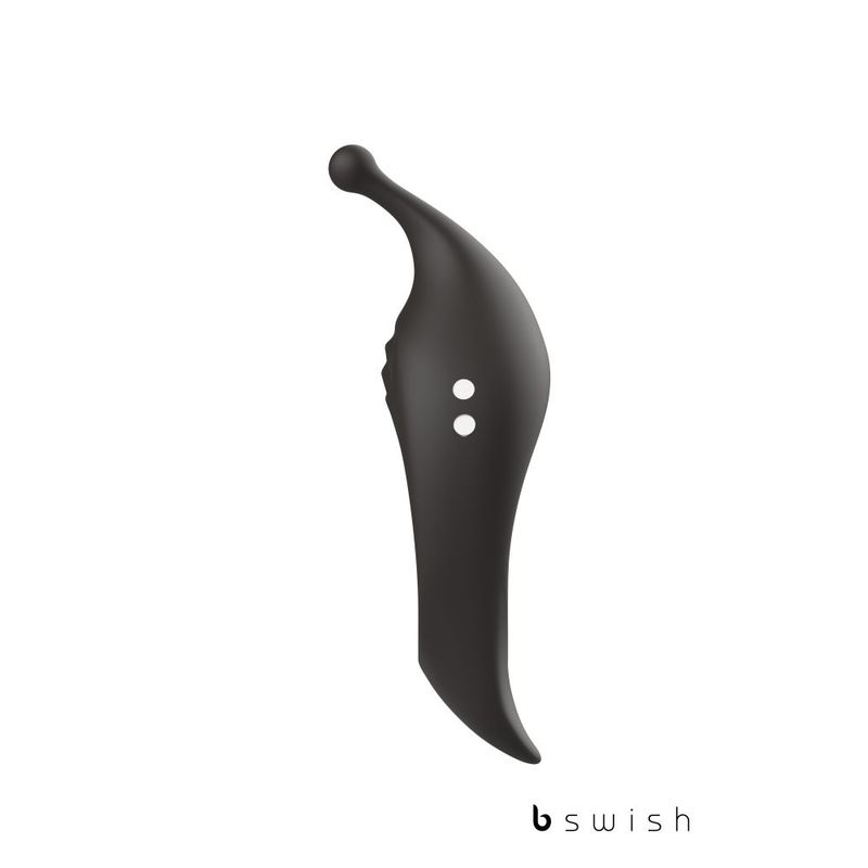 Bcharmed Rhythm Infinite Deluxe Black intimate massager, featuring a comfortable design and multiple vibration modes.