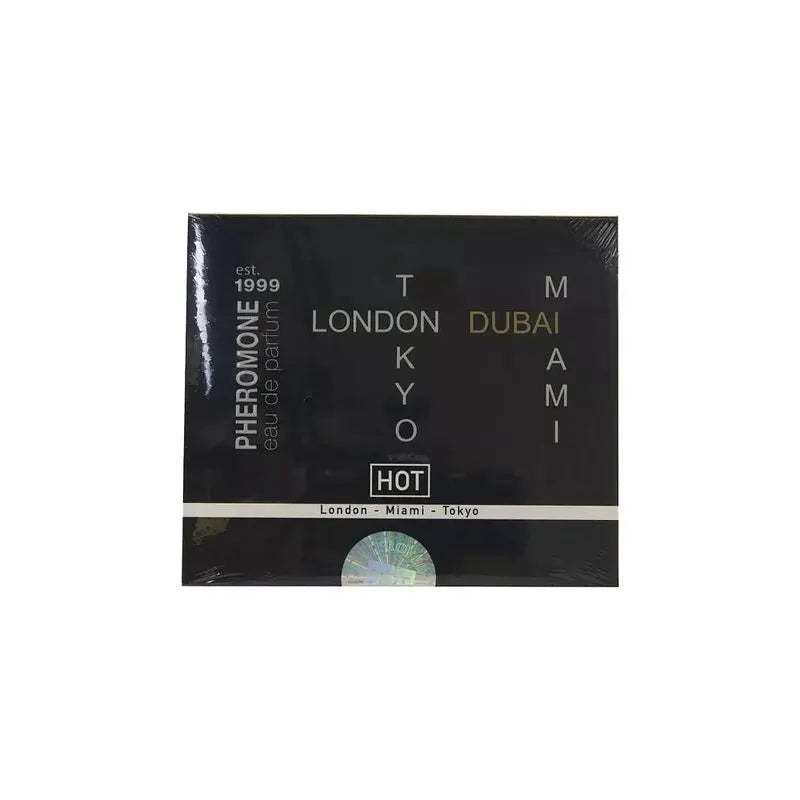Affordable quality HOT Pheromone Perfume Box Men - 4 x 5ml  from Hot Ero by Discreet Intimate Essentials with Discreet Delivery 