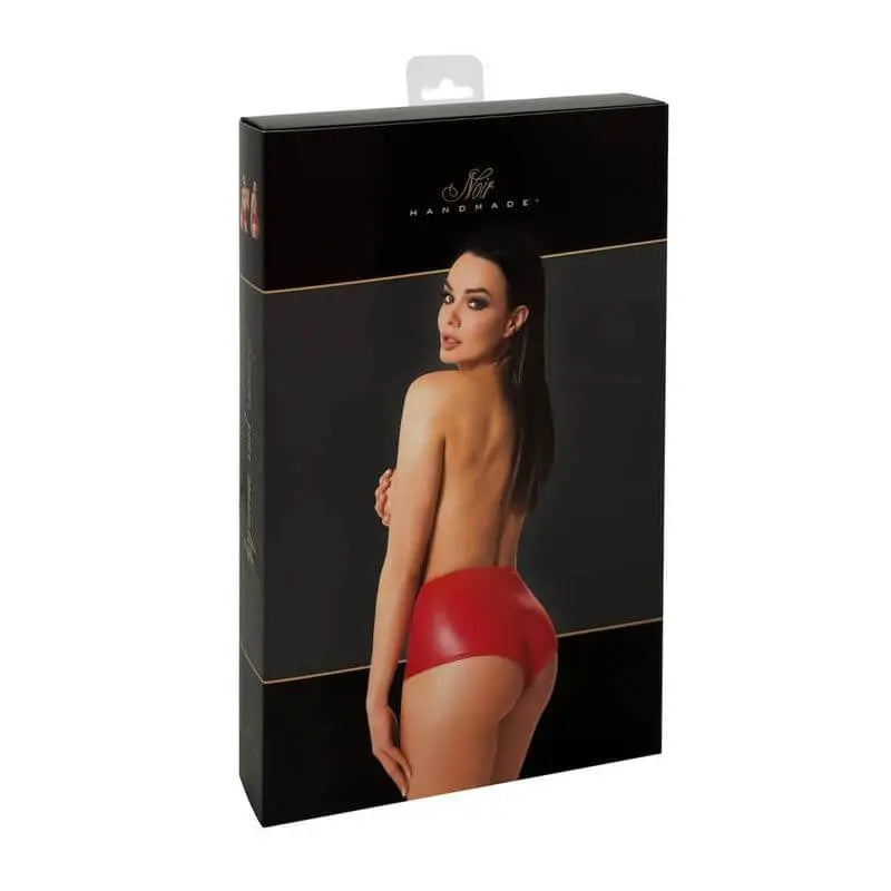 Mysteria Shorts Red Noir Discreet Intimate Essentials.