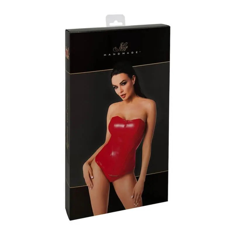 Mysteria Corset Red Noir Discreet Intimate Essentials.