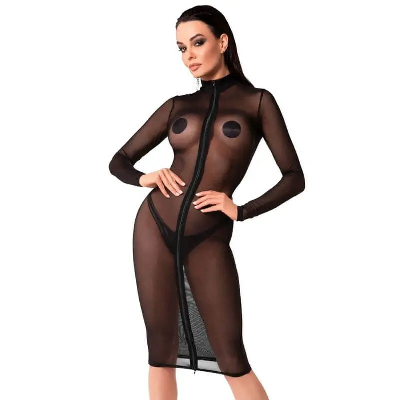 Ecstasy Midi Dress by Noir from Discreet Intimate Essentials for  Lingerie, quality products at discount affordable prices.