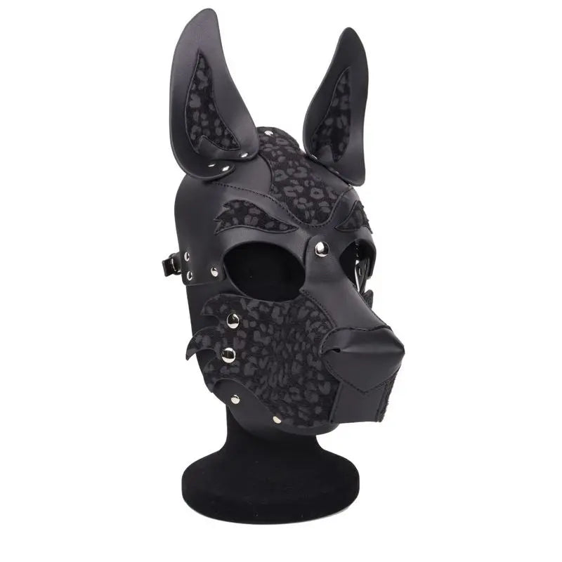 Dog/Pup Hood Black Daytona Discreet Intimate Essentials.