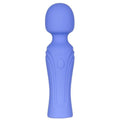 Swan Era massage wand in vibrant blue silicone, designed for powerful and pleasurable experiences.