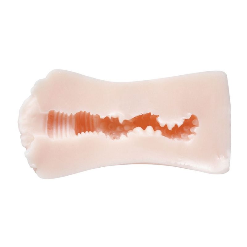 KMP Hall Aya Onami real hole masturbator showcasing textured design for stimulating experience.