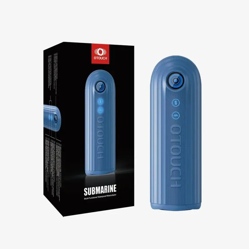 Submarine Submersible Thrusting Contracting Vibrating Masturbator OTouch Discreet Intimate Essentials.