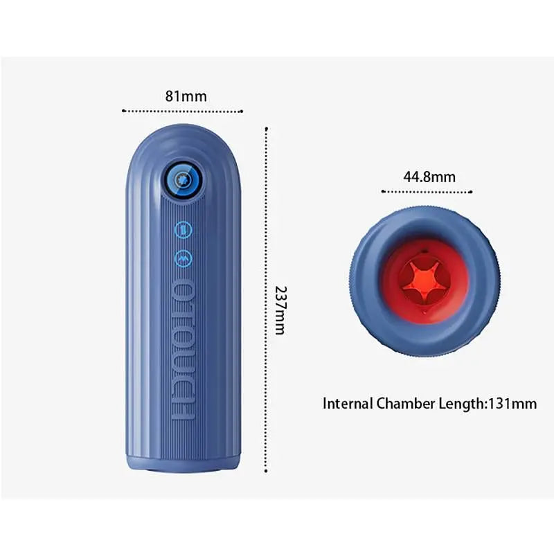 Submarine Submersible Thrusting Contracting Vibrating Masturbator OTouch Discreet Intimate Essentials.