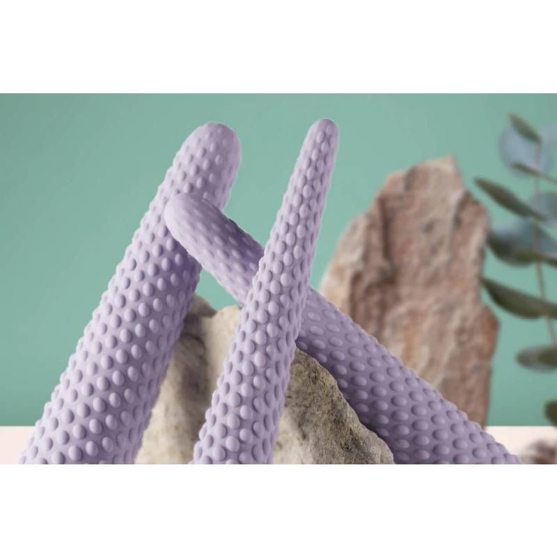 Unite 3 Pc Silicone Dilator Set designed for intimate pain relief with sensory nodules in body safe silicone.