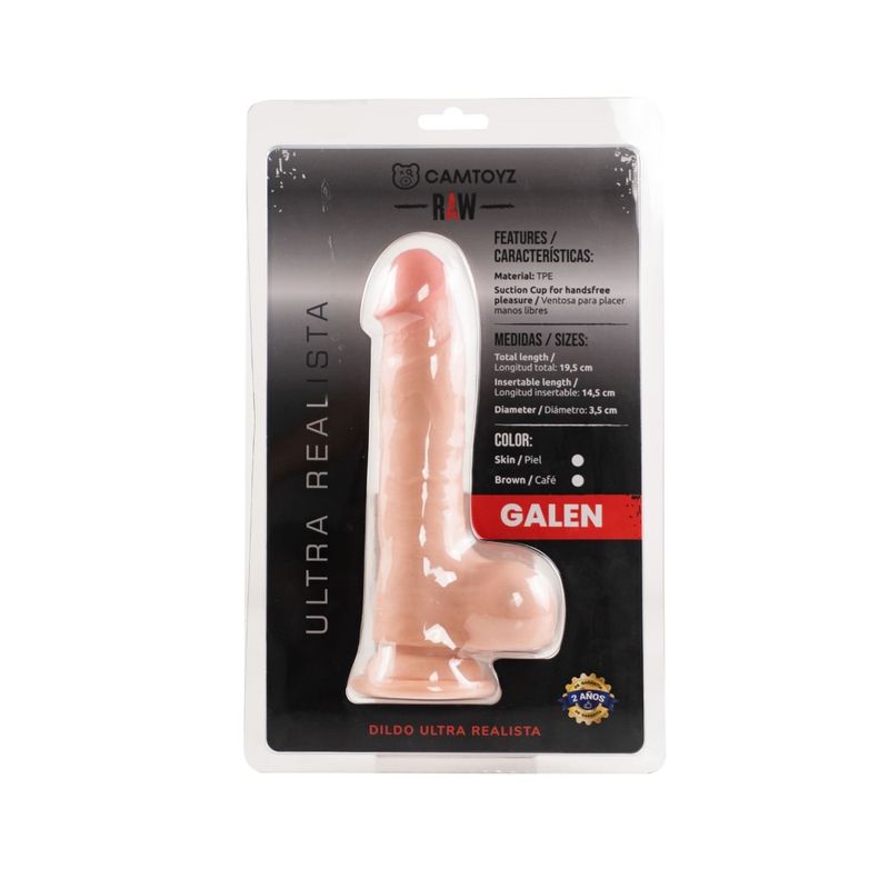 Camtoyz Galen ultra realistic dildo designed for enhanced pleasure and stimulation, ideal for various intimate experiences.