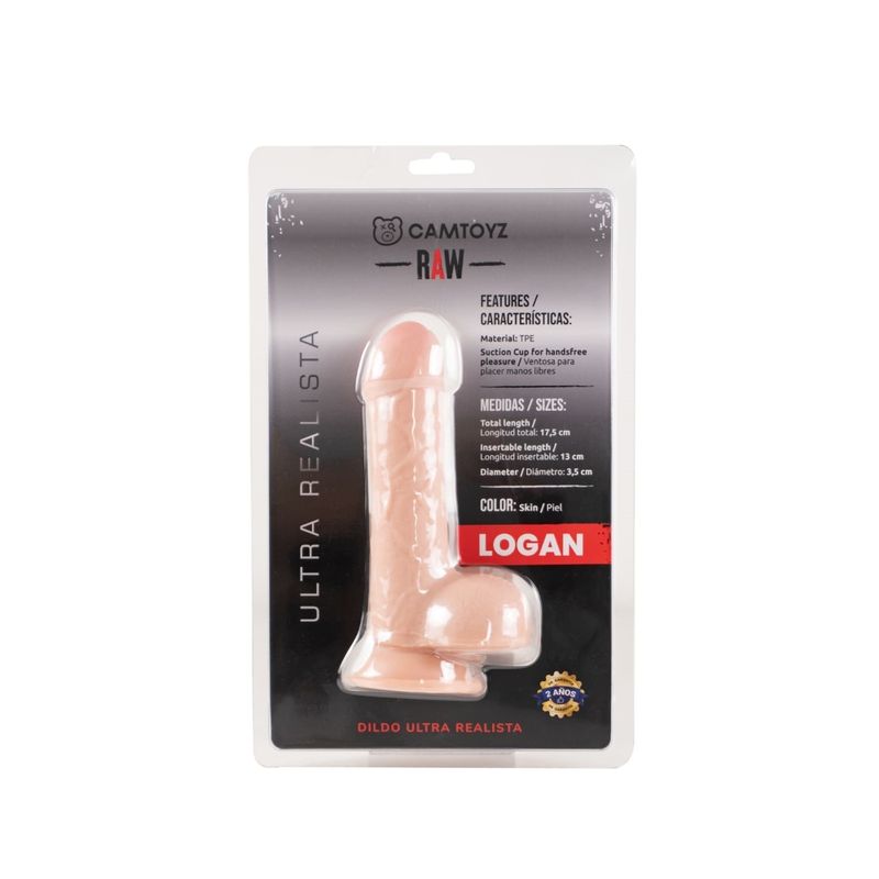Affordable quality Raw Ultra Realistic Double Layered Dildo Galen  from RAW by Discreet Intimate Essentials with Discreet Delivery 