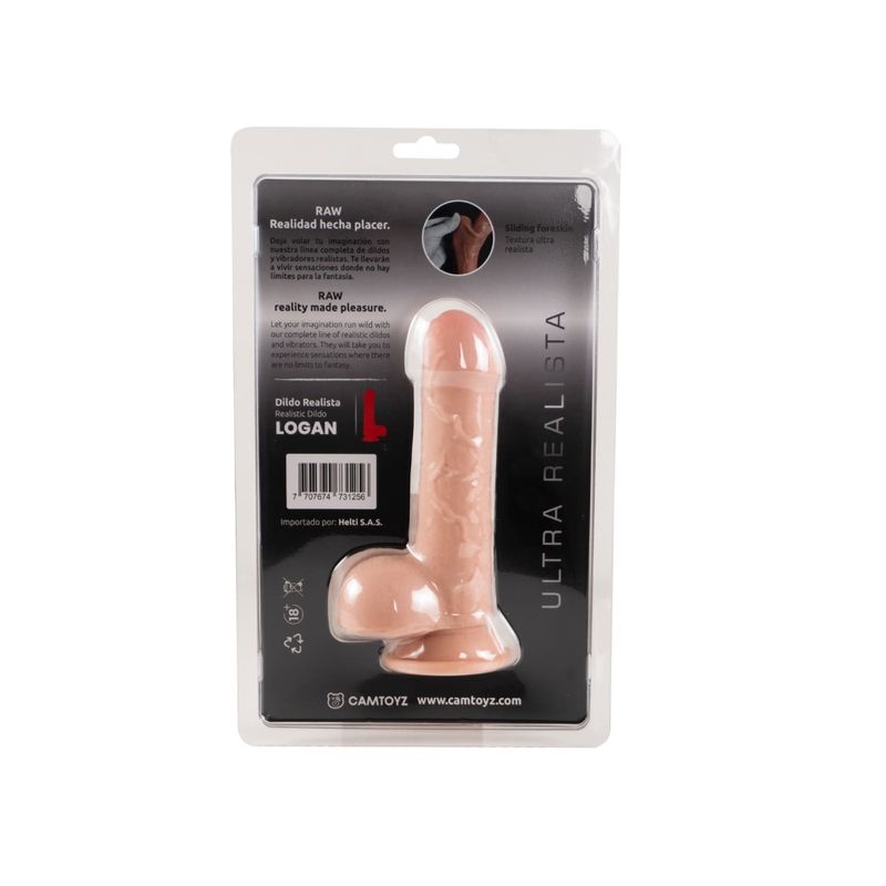 Affordable quality Raw Ultra Realistic Double Layered Dildo Logan  from RAW by Discreet Intimate Essentials with Discreet Delivery 