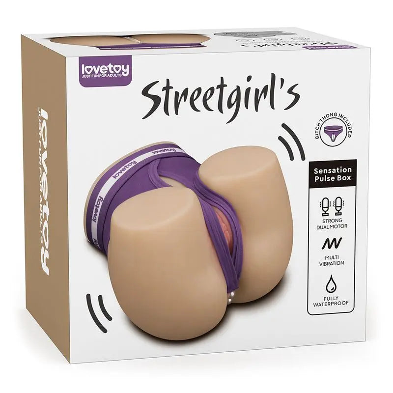 Streetgirls Dual Motor Automatic Pulse Masturbator Pussy and Ass Lena Lovetoy Discreet Intimate Essentials.