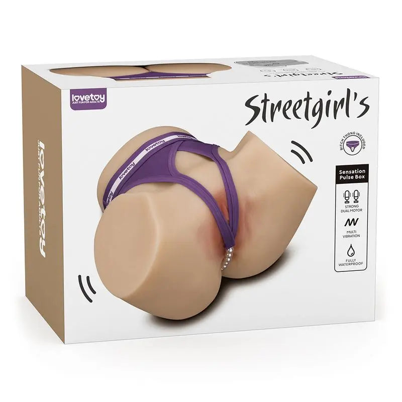 Streetgirls Dual Motor Automatic Pulse Pussy and Ass Susan Lovetoy Discreet Intimate Essentials.