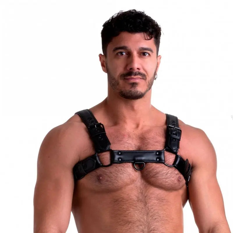 Vegan Bulldog Harness Black Sport Fucker Discreet Intimate Essentials.
