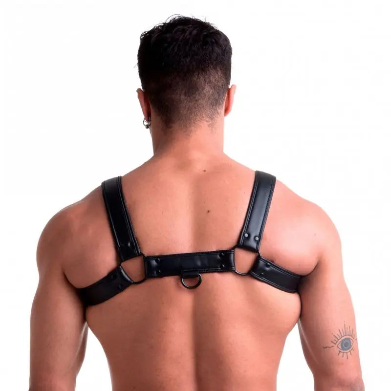 Vegan Bulldog Harness Black Sport Fucker Discreet Intimate Essentials.
