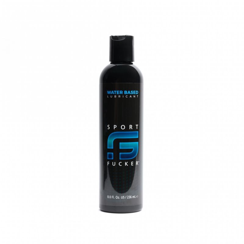 Sport Fucker Water Based Lubricant 8oz 236ml bottle for enhanced intimate experiences.