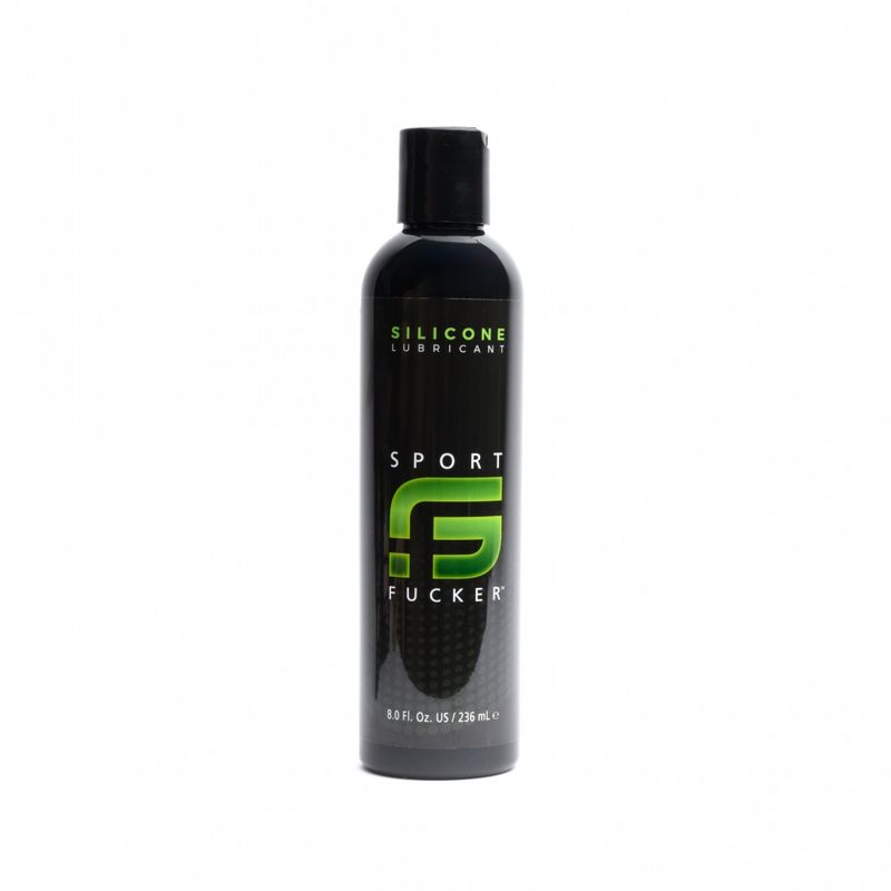 Sport Fucker Silicone Lubricant 8oz 236ml bottle for intimate essentials and enhanced performance.