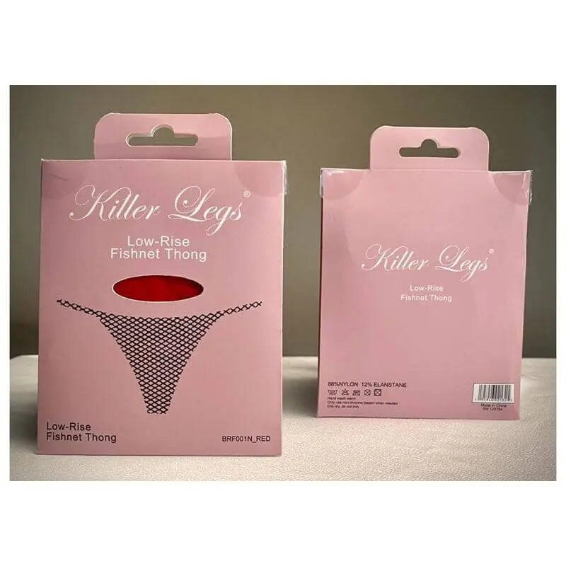 Affordable quality Mesh Net G-String Black  from Killer Legs by Discreet Intimate Essentials with Discreet Delivery 