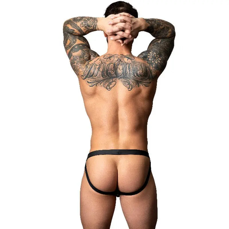 Affordable quality Male Power Snap Off Pouch Jock Black  from Male Power by Discreet Intimate Essentials with Discreet Delivery 