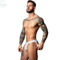 Affordable quality Male Power Marble Jock Strap White  from Male Power by Discreet Intimate Essentials with Discreet Delivery 