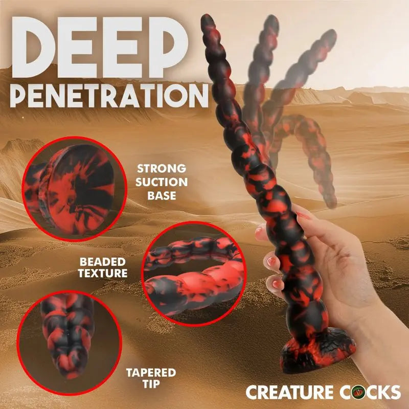 Stinger Silicone Dildo Creature Cocks Discreet Intimate Essentials.