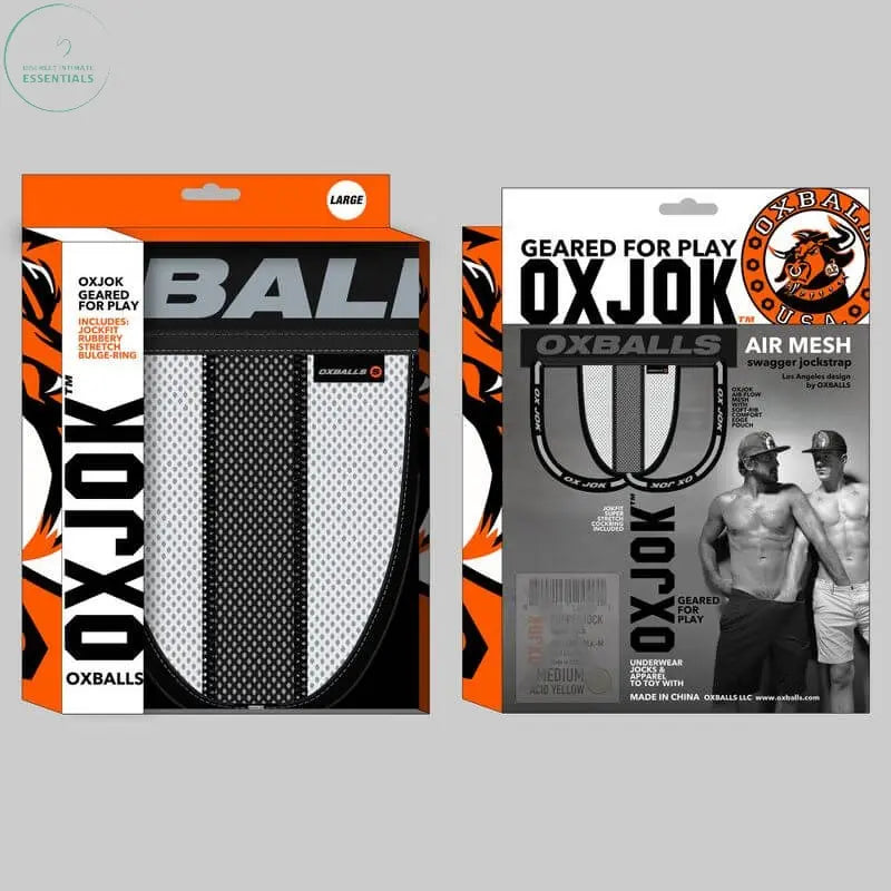 Affordable quality Oxballs Airmesh Swagger Jockstrap Tar Black  from OxBalls by Discreet Intimate Essentials with Discreet Delivery 