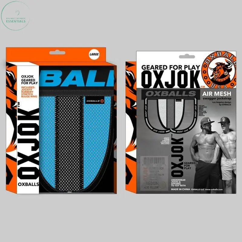 Affordable quality Oxballs Airmesh Swagger Jockstrap Tar Black  from OxBalls by Discreet Intimate Essentials with Discreet Delivery 