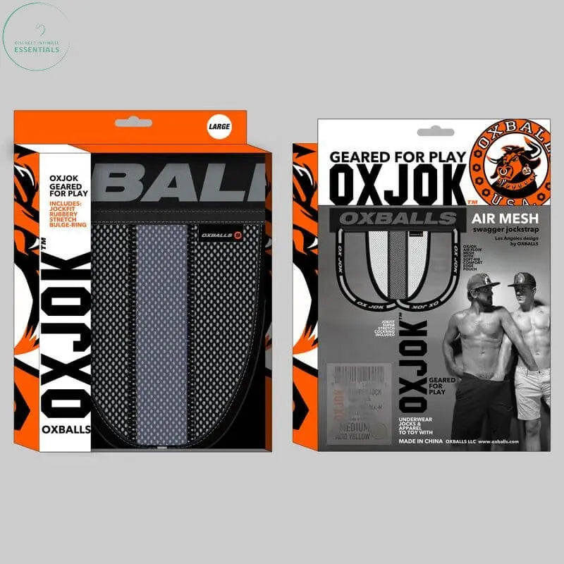 Affordable quality Oxballs Airmesh Swagger Jockstrap Tar Black  from OxBalls by Discreet Intimate Essentials with Discreet Delivery 