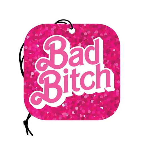 Bad Bitch Car Air Freshener Wood Rocket Discreet Intimate Essentials.