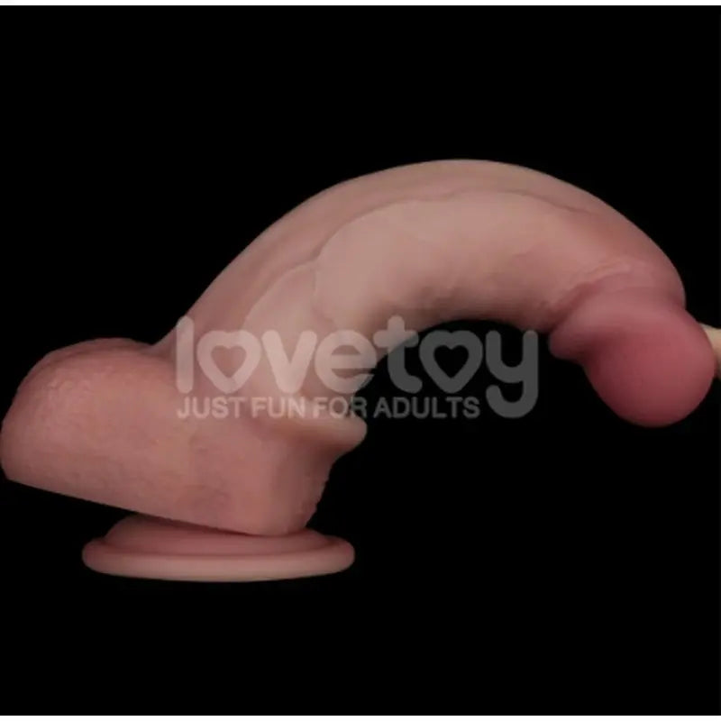 Sliding Skin Pro Dual Layer Silicone Dong 8in Lovetoy Discreet Intimate Essentials.
