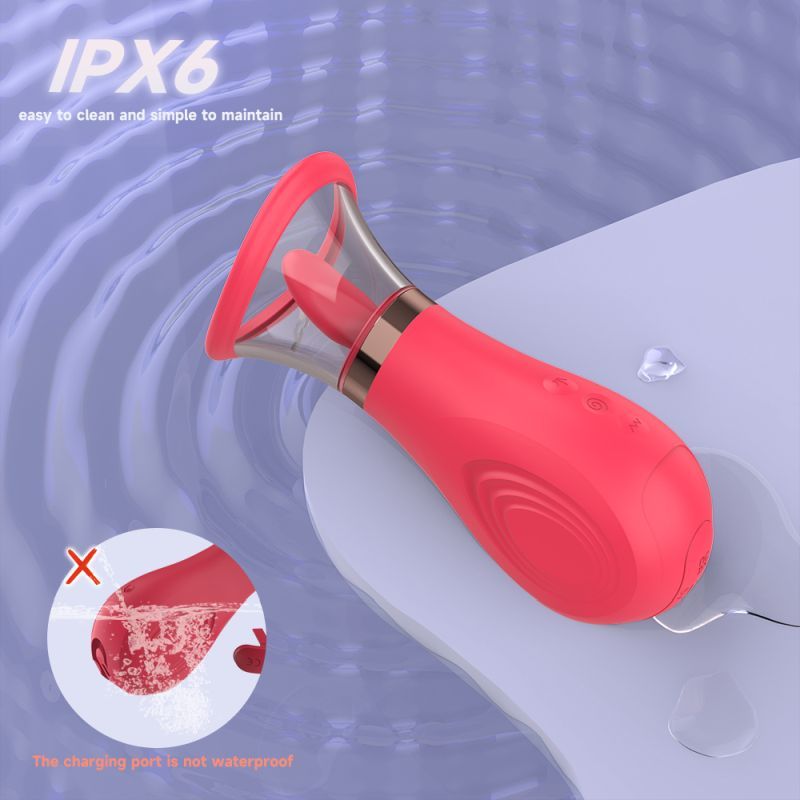 Affordable quality Sybil 3-in-1 Sucking Licking Tickling Stimulator  from S-Hande by Discreet Intimate Essentials with Discreet Delivery 