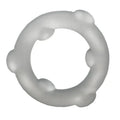 Spinner Silicone Ring Clear OxBalls Discreet Intimate Essentials.
