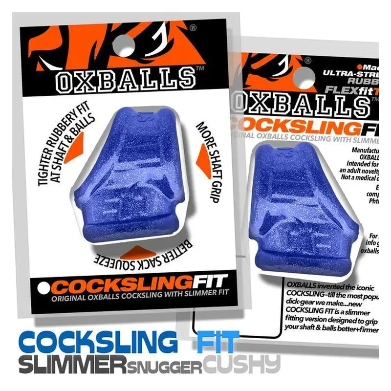 CockSling FIT Blue OxBalls Discreet Intimate Essentials.
