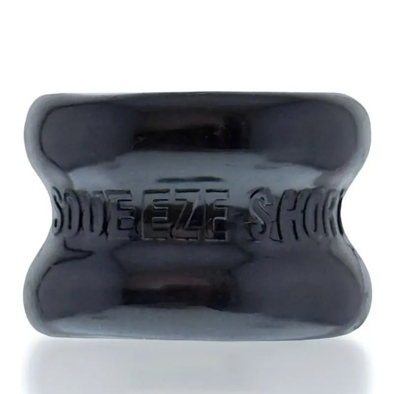 Affordable quality Squeeze Short Ballstretcher Black  from OxBalls by Discreet Intimate Essentials with Discreet Delivery 