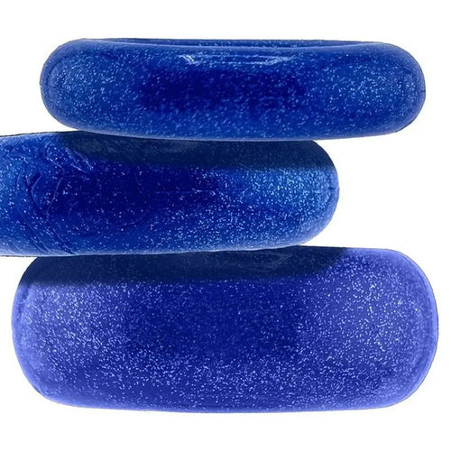Cockpack 3 Pc Ring Set Blue OxBalls Discreet Intimate Essentials.