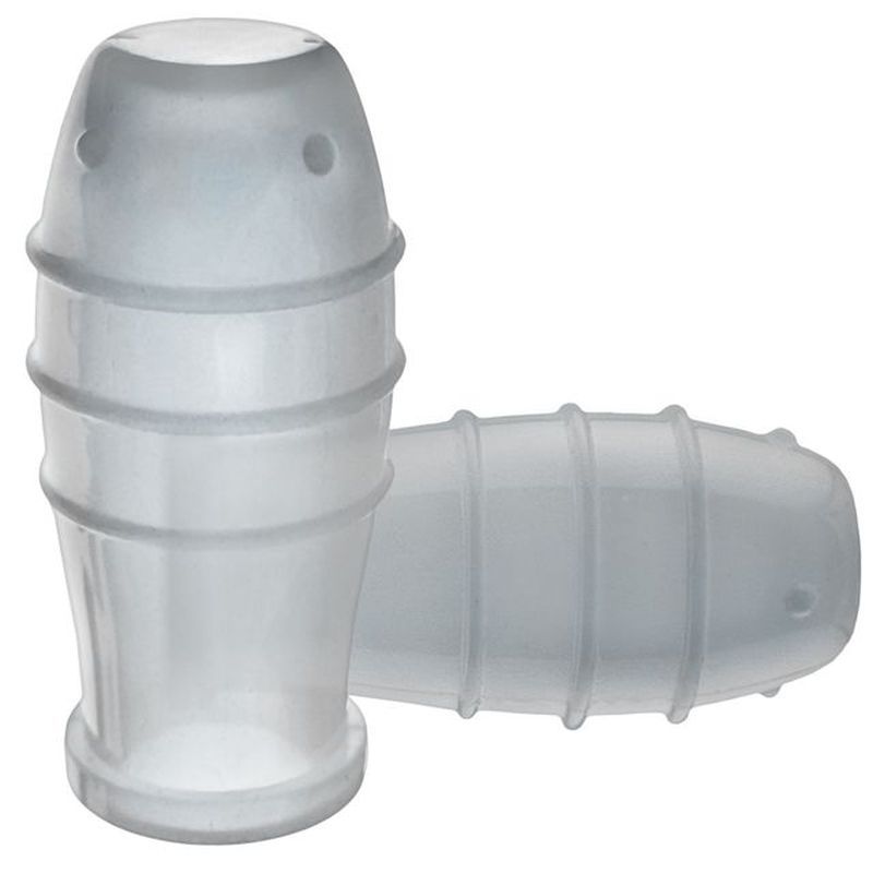 Lankyz deep silicone nipsuckers in clear color, designed for enhanced suction and sensitivity.