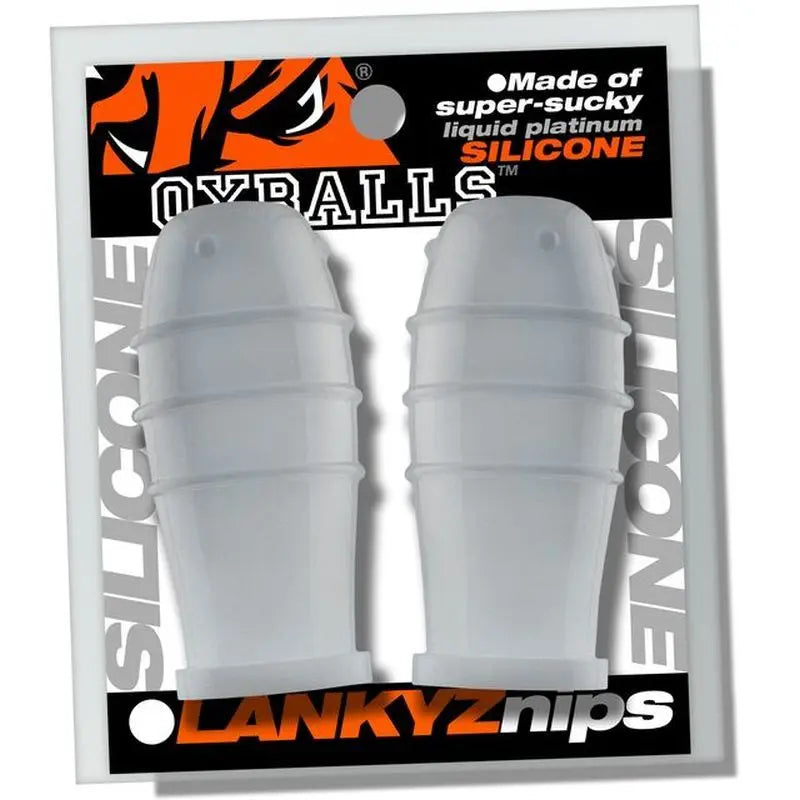 Lankyz Silicone Nipsuckers Clear OxBalls Discreet Intimate Essentials.