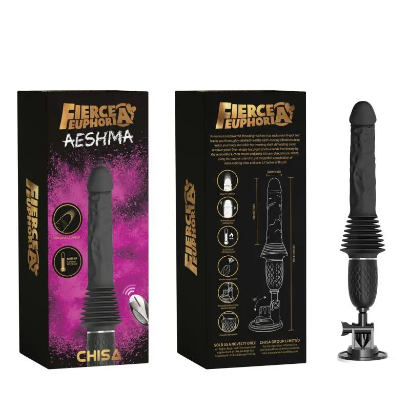 Aeshma Mountable Remote Heating Thrust Machine Fierce Euphoria Discreet Intimate Essentials.