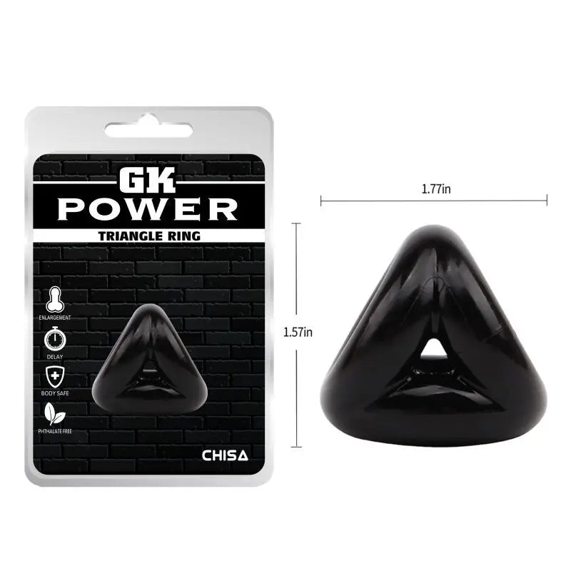 Affordable quality Triangle Ring  from GK Power by Discreet Intimate Essentials with Discreet Delivery 