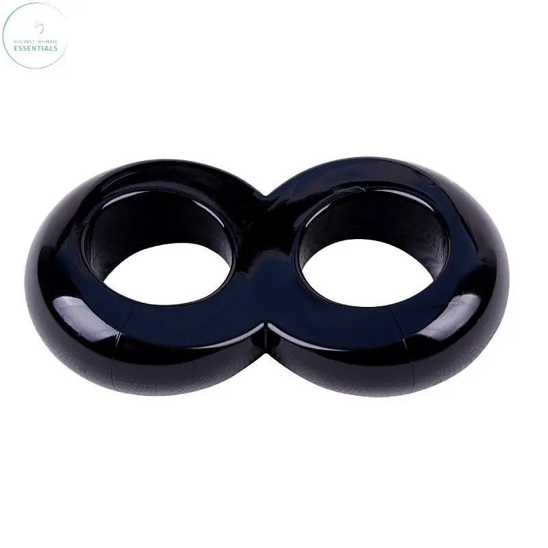 Affordable quality Duo Cock 8 Ball Ring  from GK Power by Discreet Intimate Essentials with Discreet Delivery 