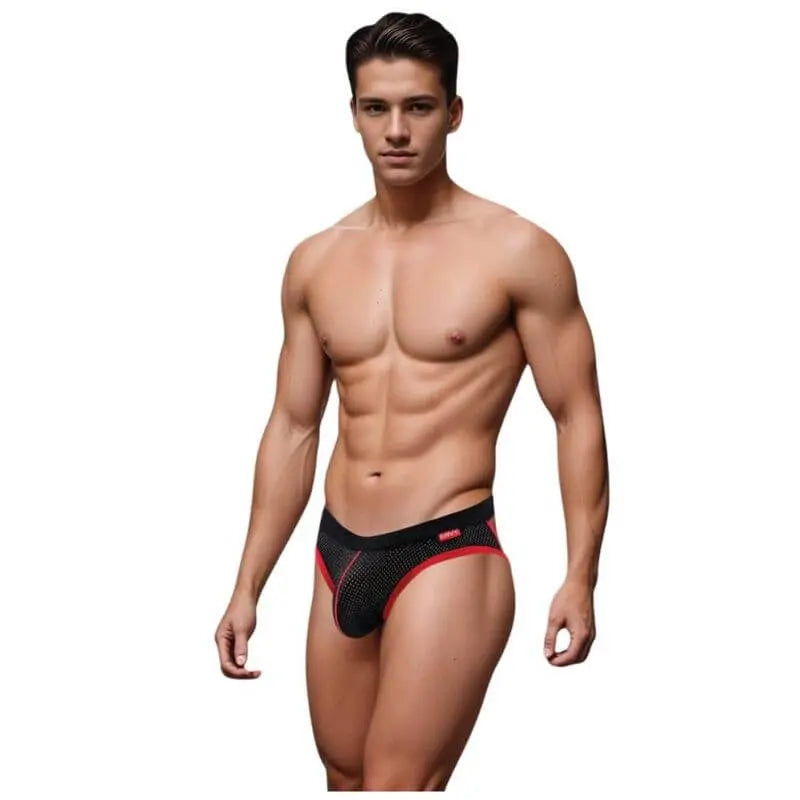 Envy Sport Mesh Jock Black Envy Discreet Intimate Essentials.