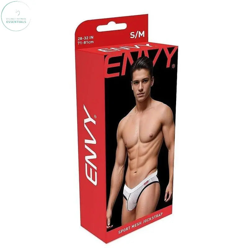 Affordable quality Envy Sport Mesh Jock Black  from Envy by Discreet Intimate Essentials with Discreet Delivery 