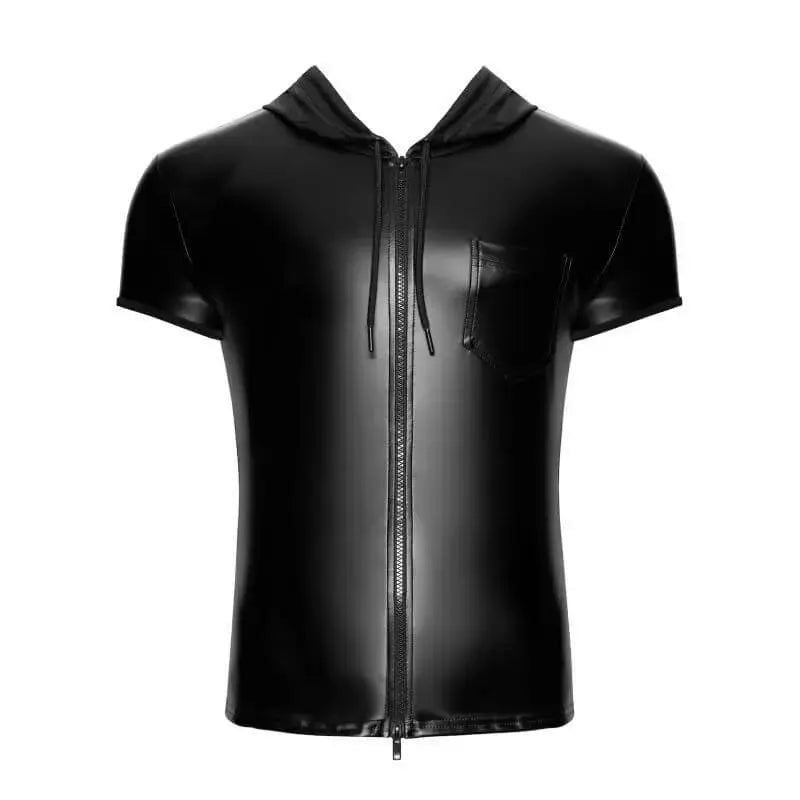 Vexen Hooded T Shirt Noir Discreet Intimate Essentials.