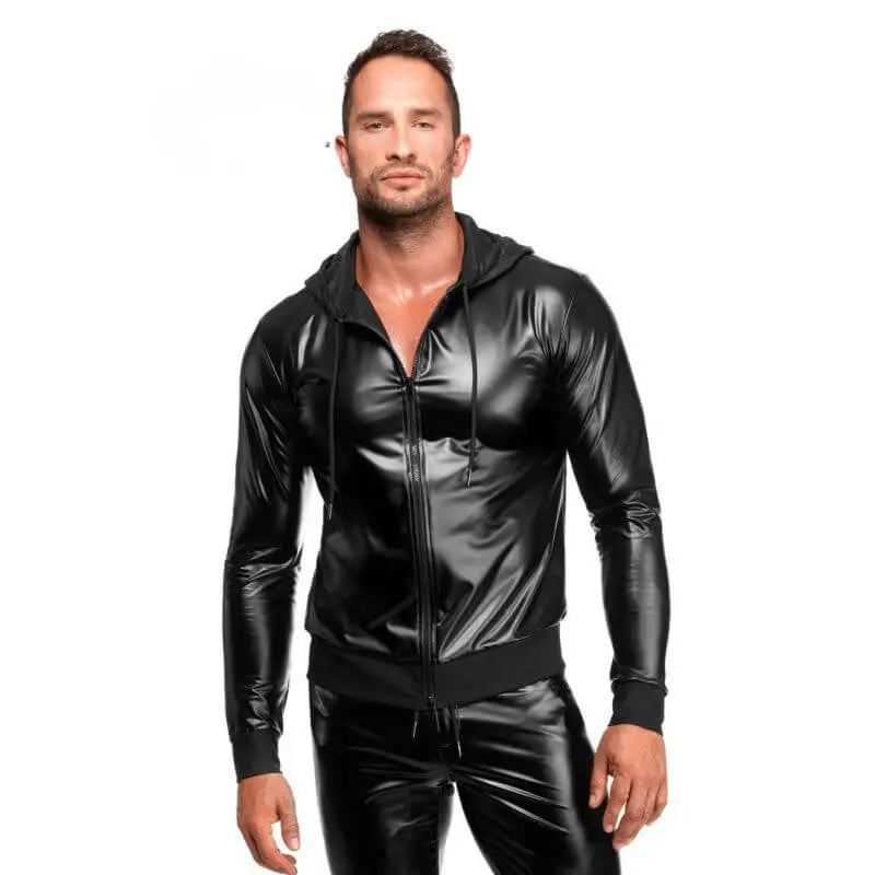 Affordable quality Vexen Hooded Jacket  from Noir by Discreet Intimate Essentials with Discreet Delivery 