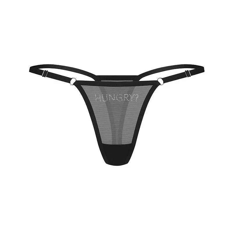 Hungry? Thong Obsessive Discreet Intimate Essentials.