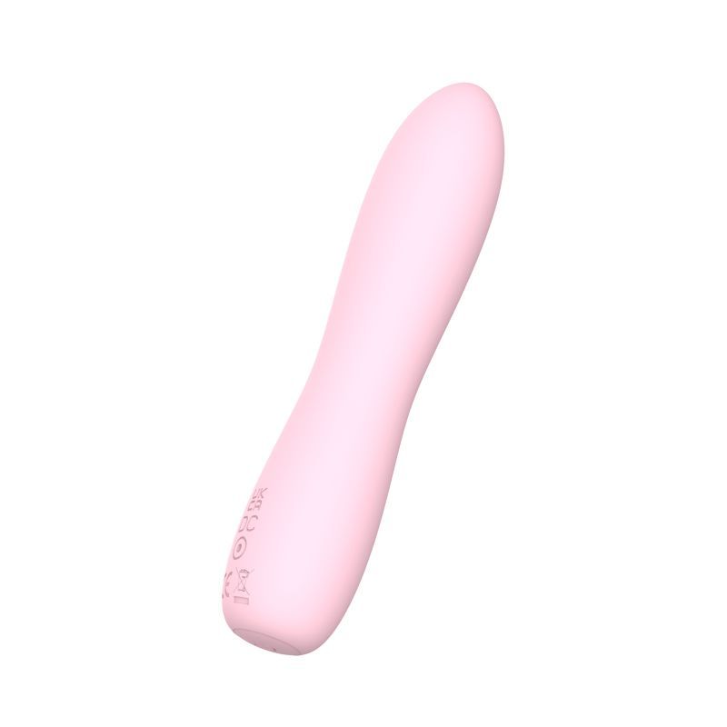 Pink silicone bullet massager designed for targeted clitoral stimulation and comfortable use.
