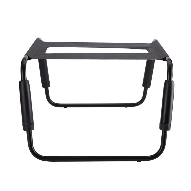Sex Chair Adjustable Height Black TPU Seat Daytona