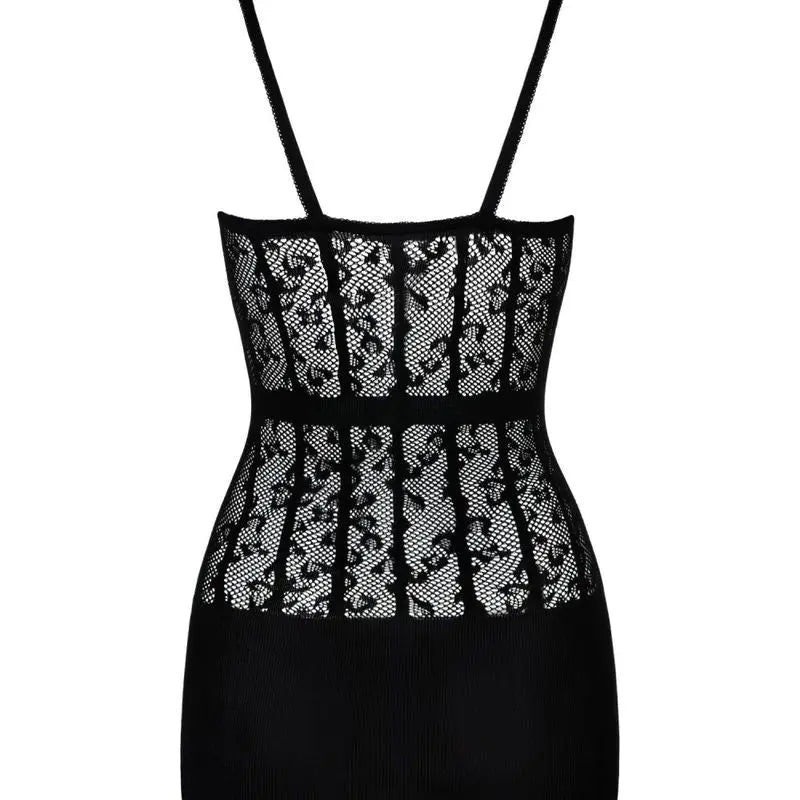 D605 Dress Black Obsessive Discreet Intimate Essentials.