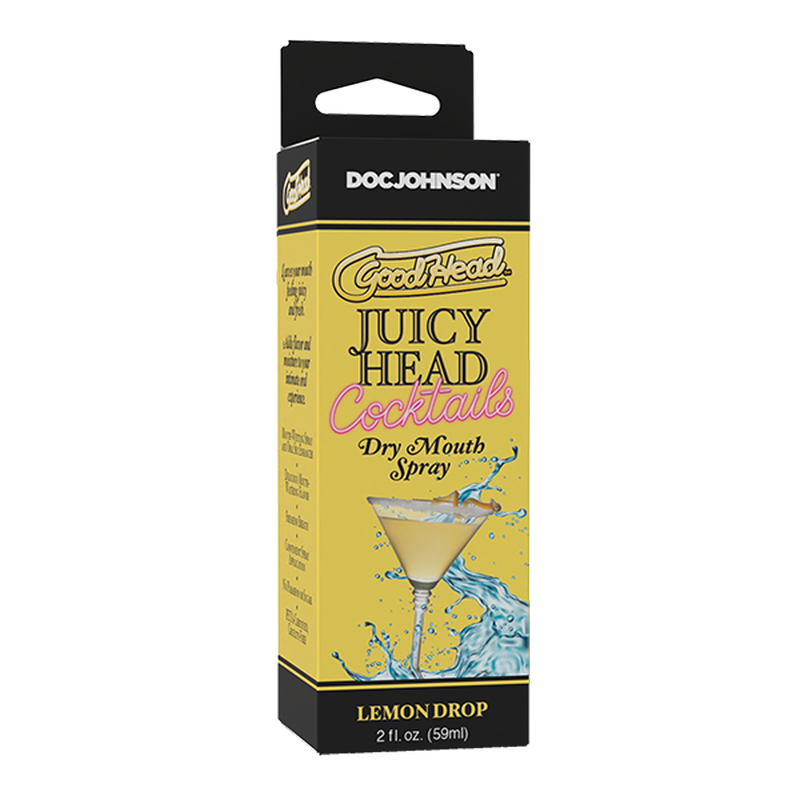 Affordable quality GoodHead Juicy Head Spray Cocktails Lemon Drop 59ml  from GoodHead by Discreet Intimate Essentials with Discreet Delivery 