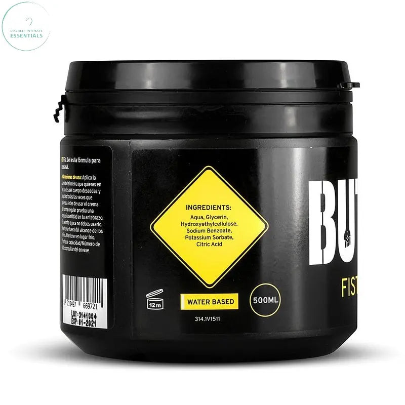 BUTTR Fisting Gel Water Based 500ml BUTTR