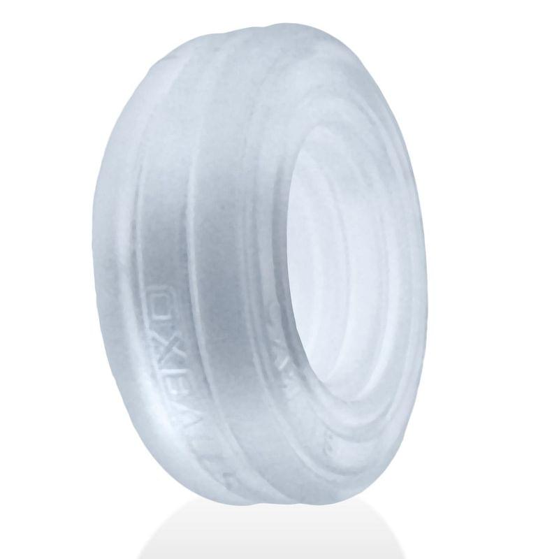 Roto Grooved Gripper Ribbed Cockring Clear by Hunkyjunk from Discreet Intimate Essentials for  Adult Toys, quality products at discount affordable prices.